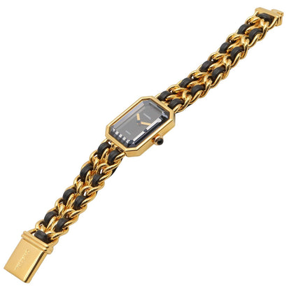 Chanel Watch Premiere S Black Leather — view 4