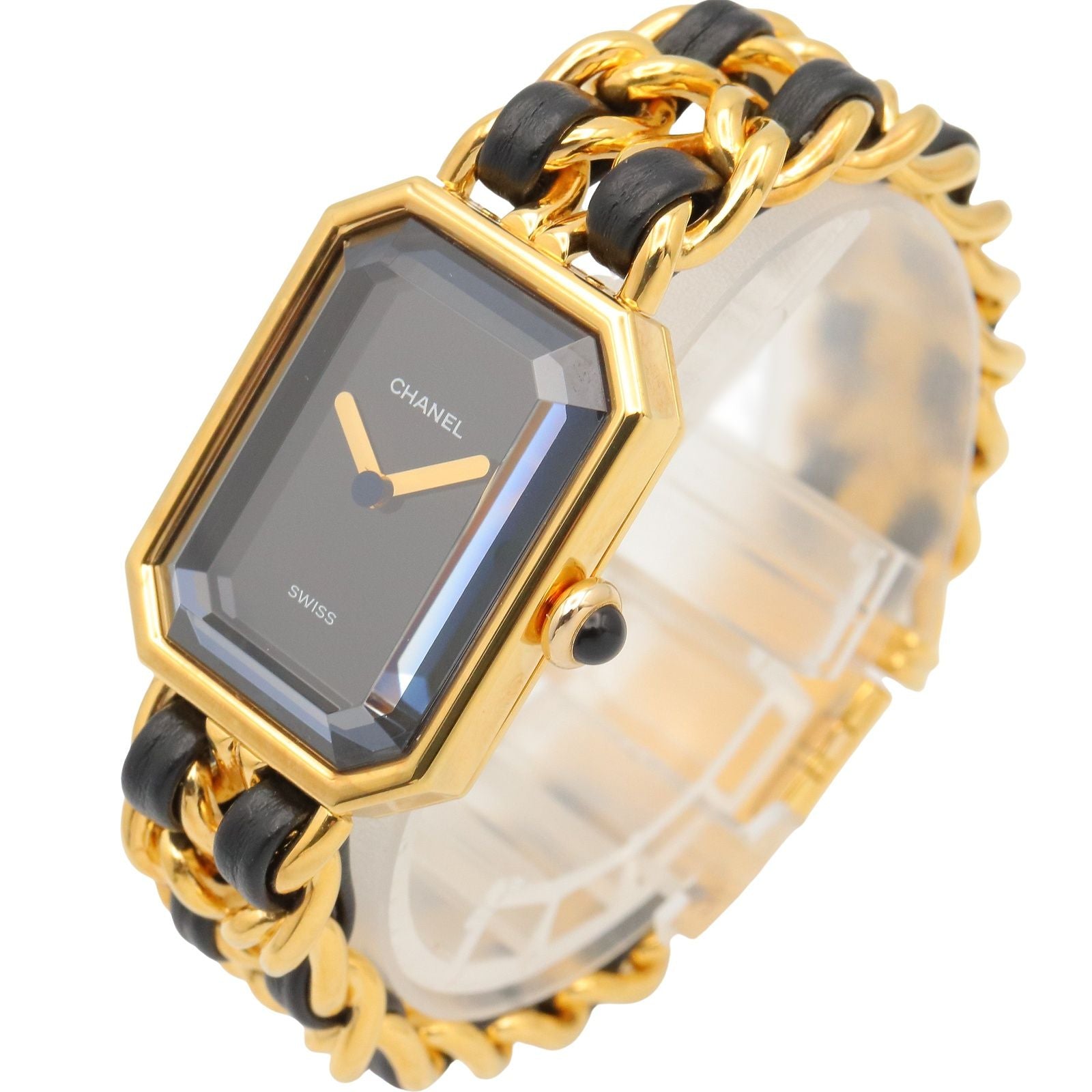 Chanel Watch Premiere S Black Leather — view 2