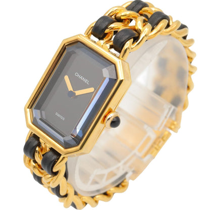 Chanel Watch Premiere S Black Leather — view 2