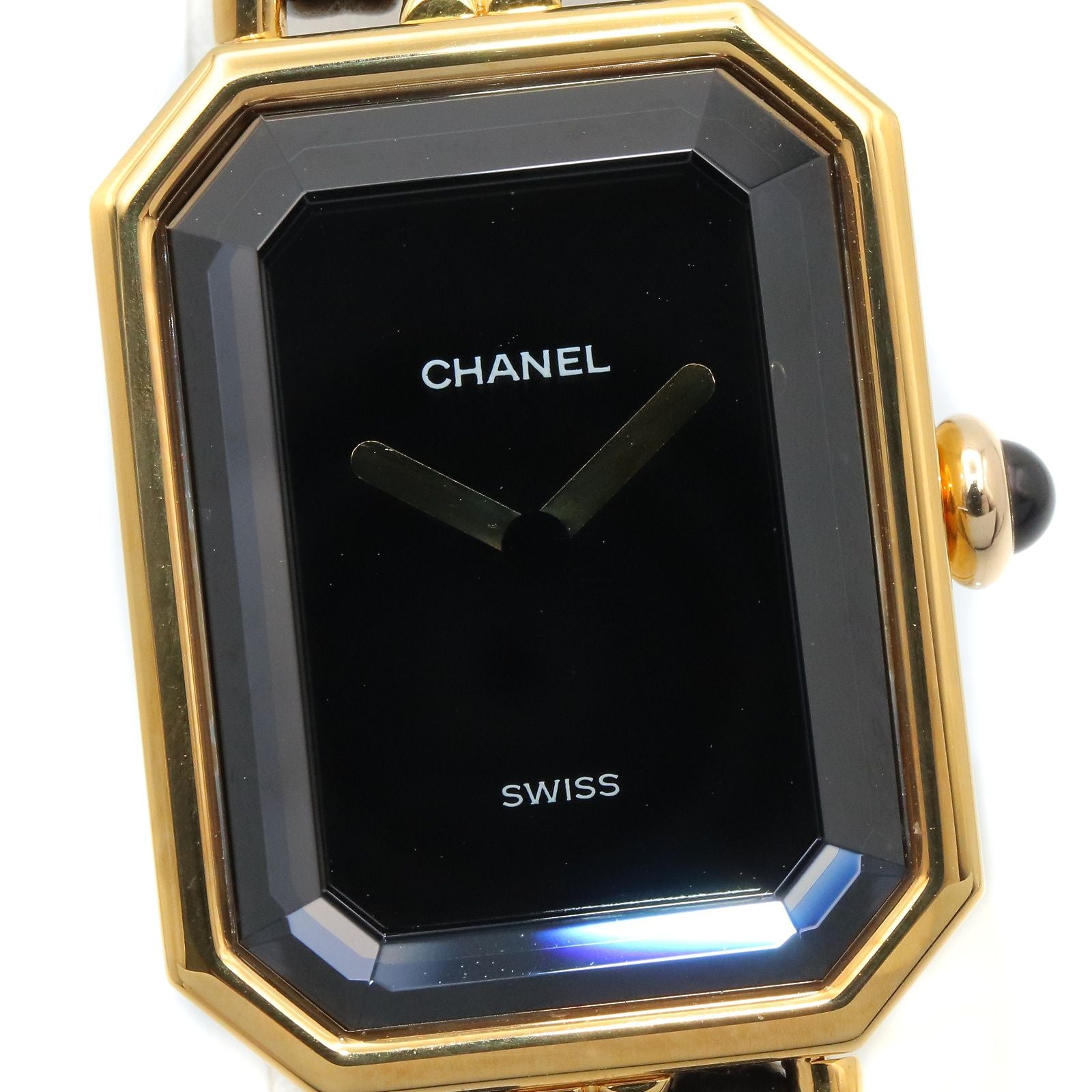 Chanel Watch Premiere S Black Leather — view 3