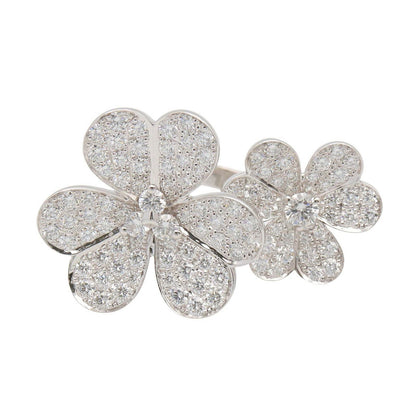 Van Cleef & Arpels Ring Entrelle Door Diamond 18k White Gold — view 2