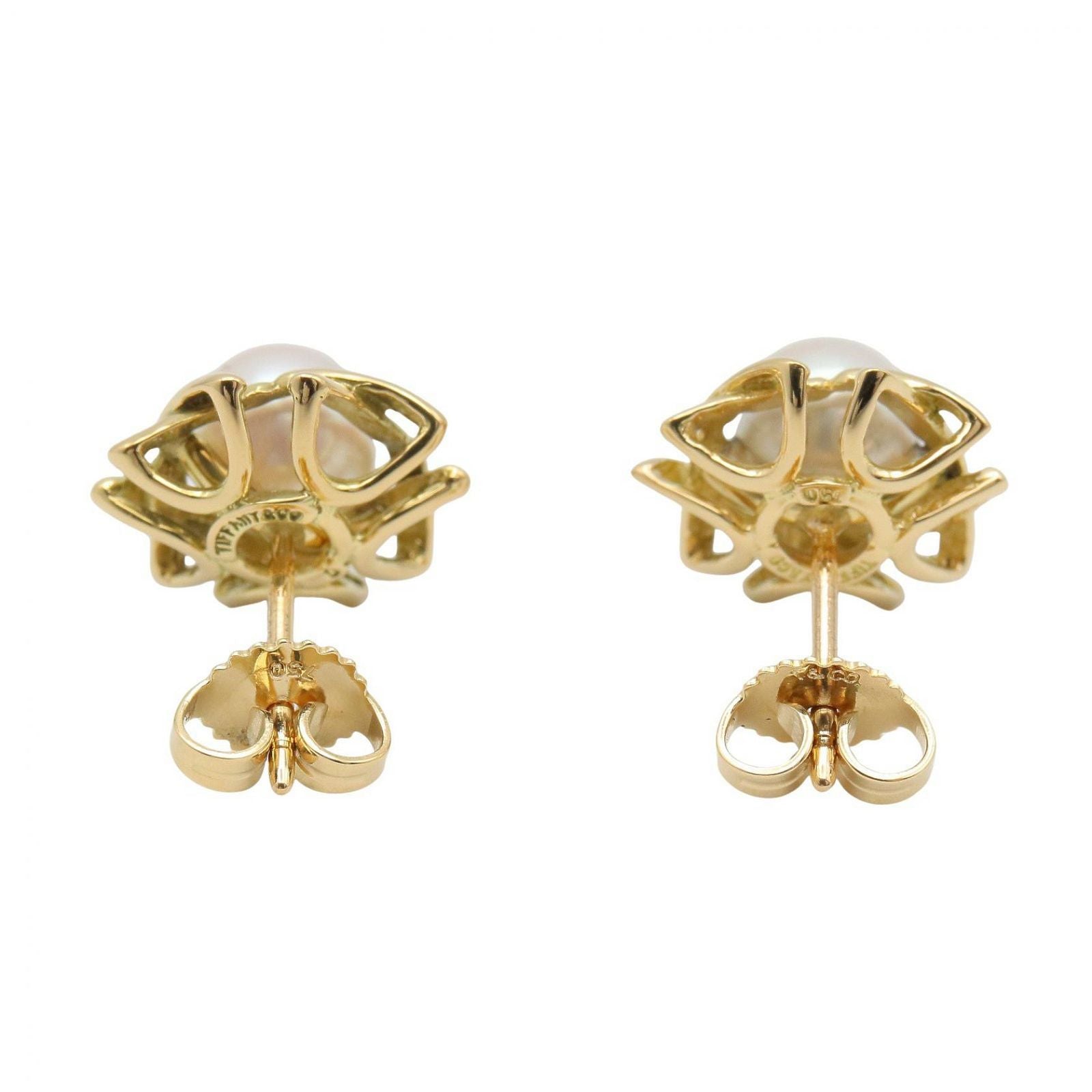 Tiffany & Co Earrings Pearl 18k — view 2