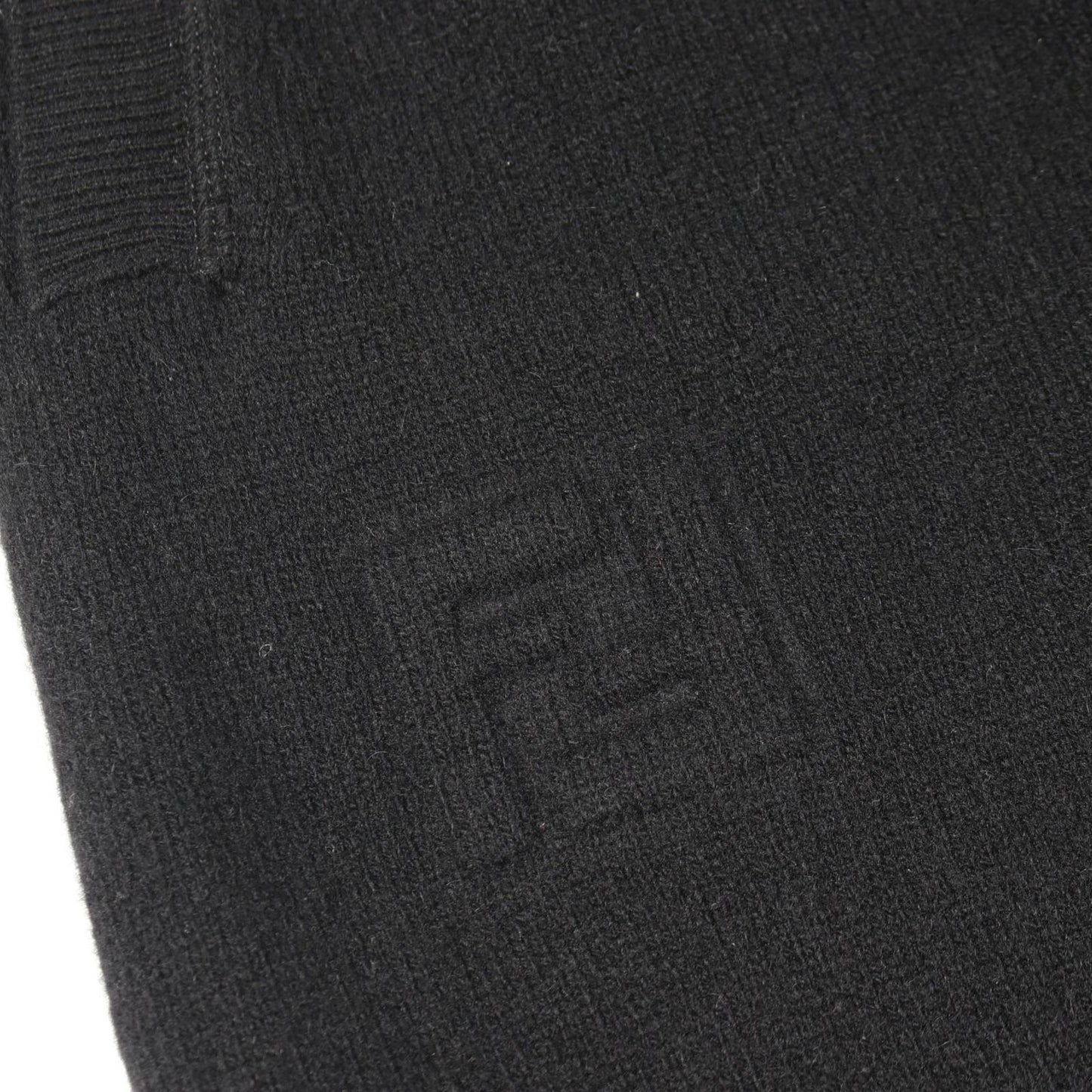Fendi Pants FF Logo Knit Cashmere — view 6