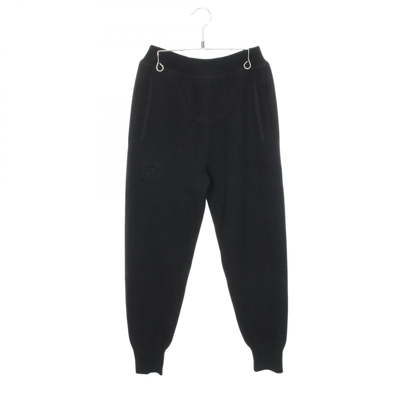 Fendi Pants FF Logo Knit Cashmere