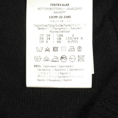 Fendi Pants FF Logo Knit Cashmere — view 4
