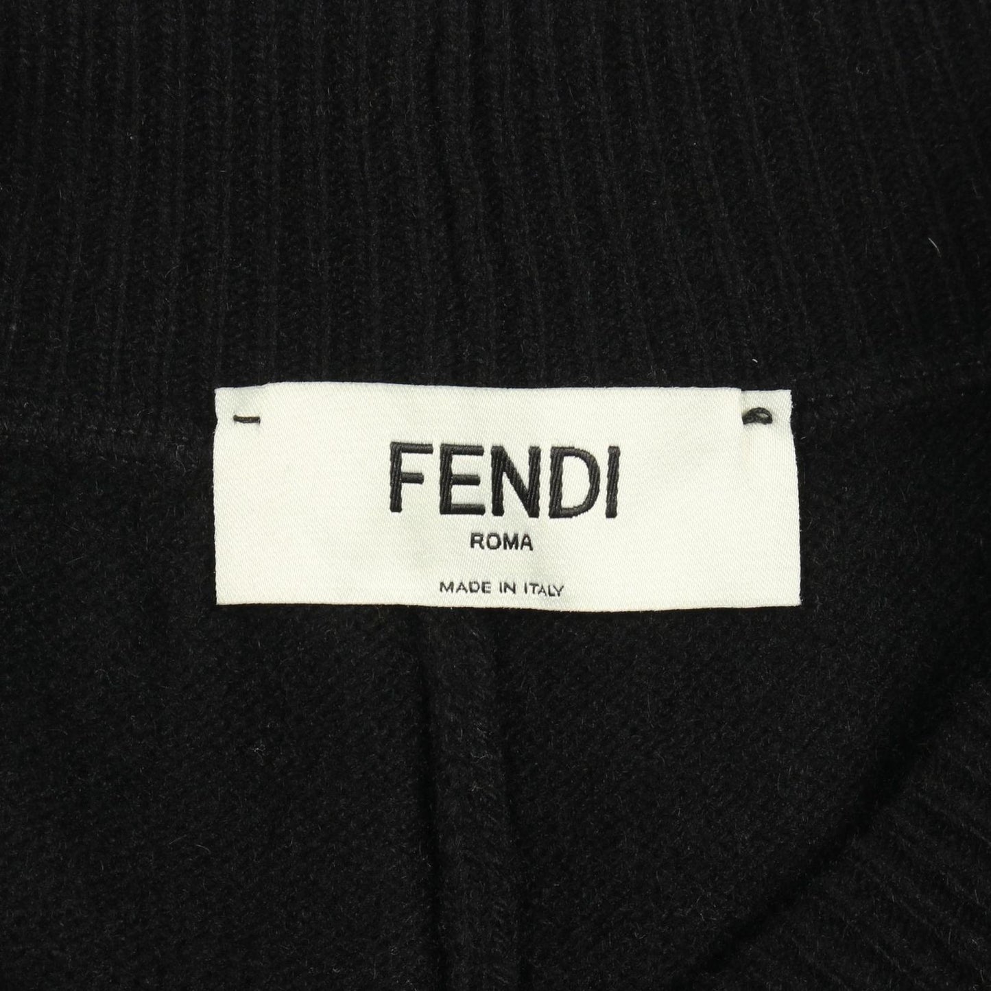 Fendi Pants FF Logo Knit Cashmere — view 3