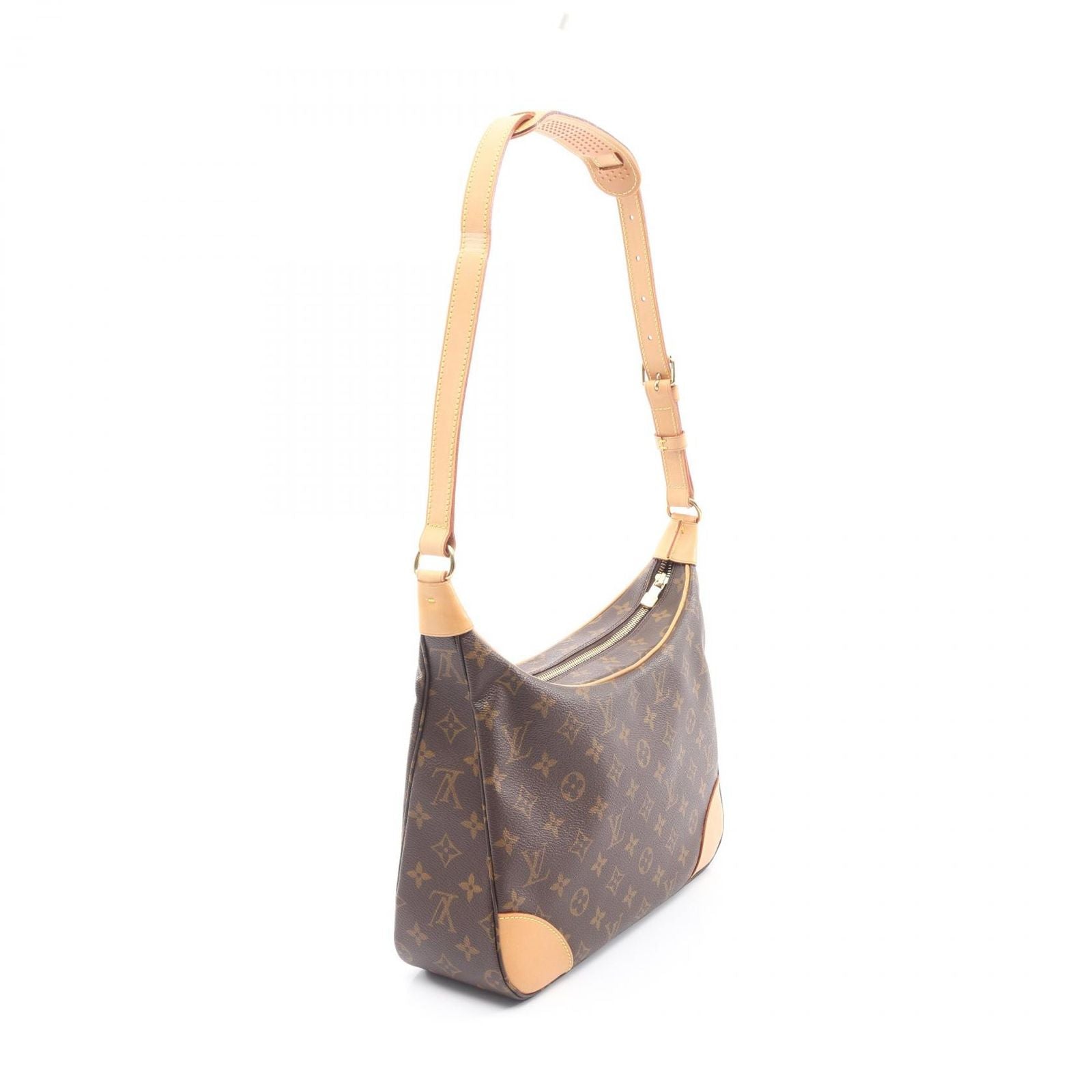Louis Vuitton Shoulder Bag Boulogne PM Canvas Leather 30 — view 2
