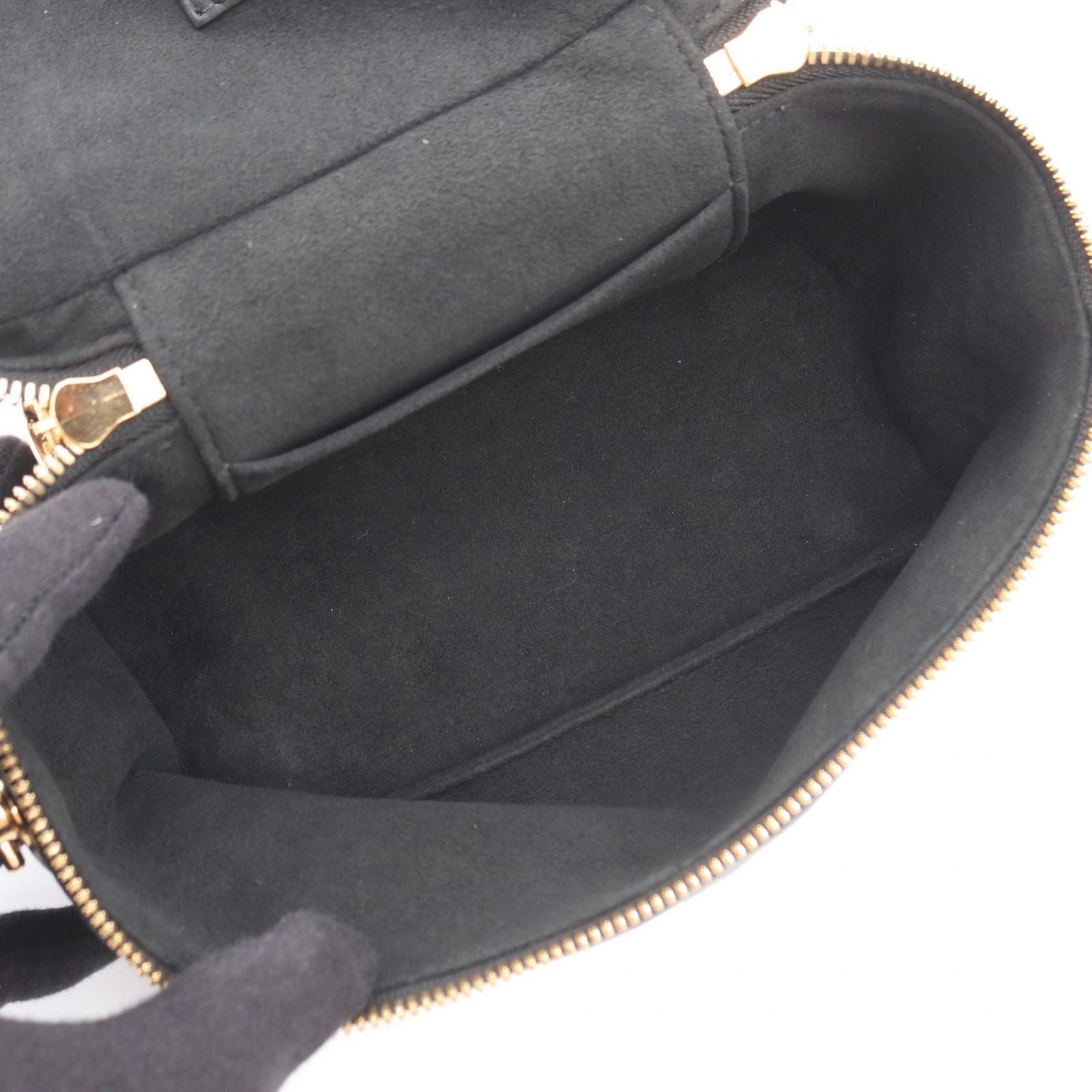 Louis Vuitton Handbag Vanity PM 2-Way Noir Leather — view 3
