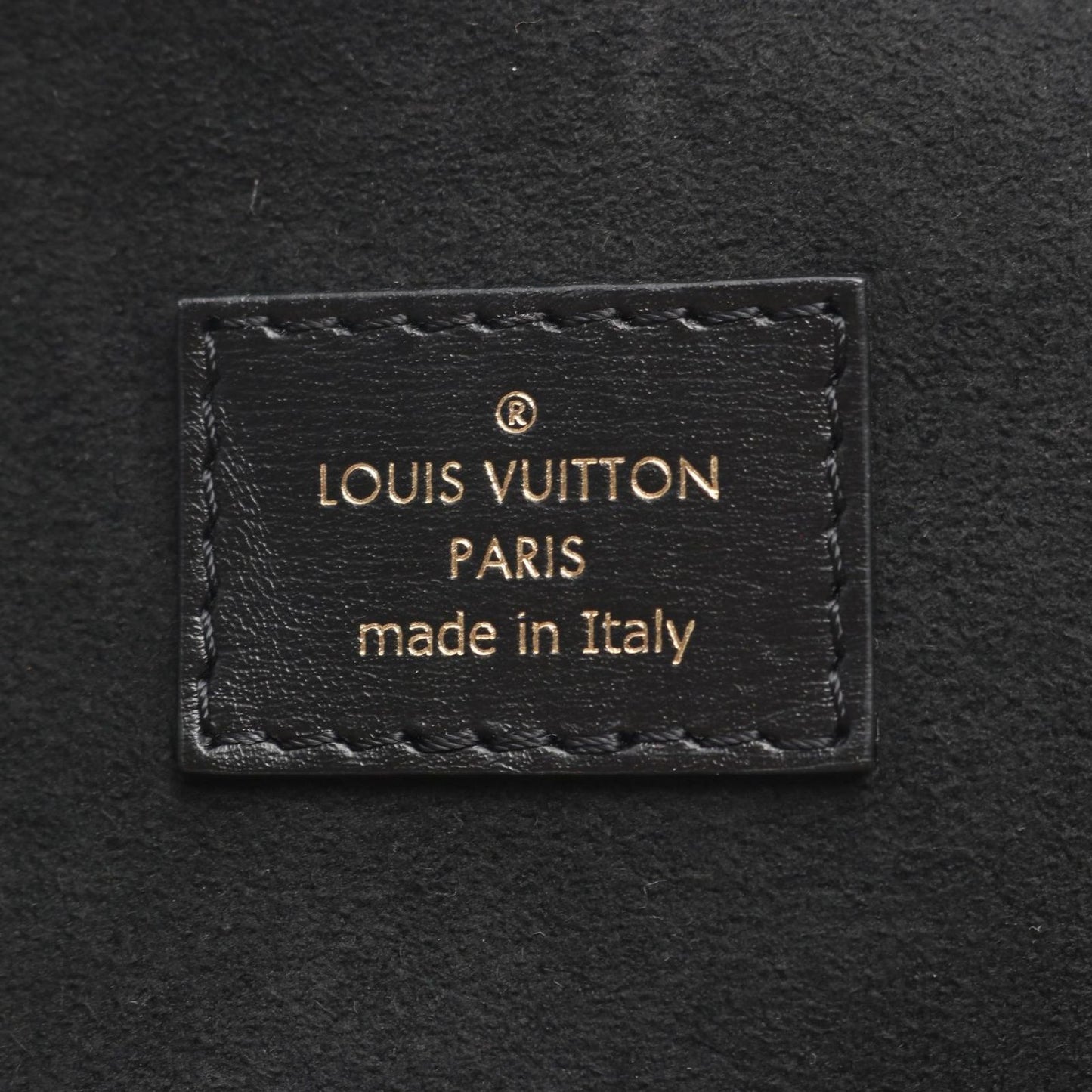 Louis Vuitton Handbag Vanity PM 2-Way Noir Leather — view 4