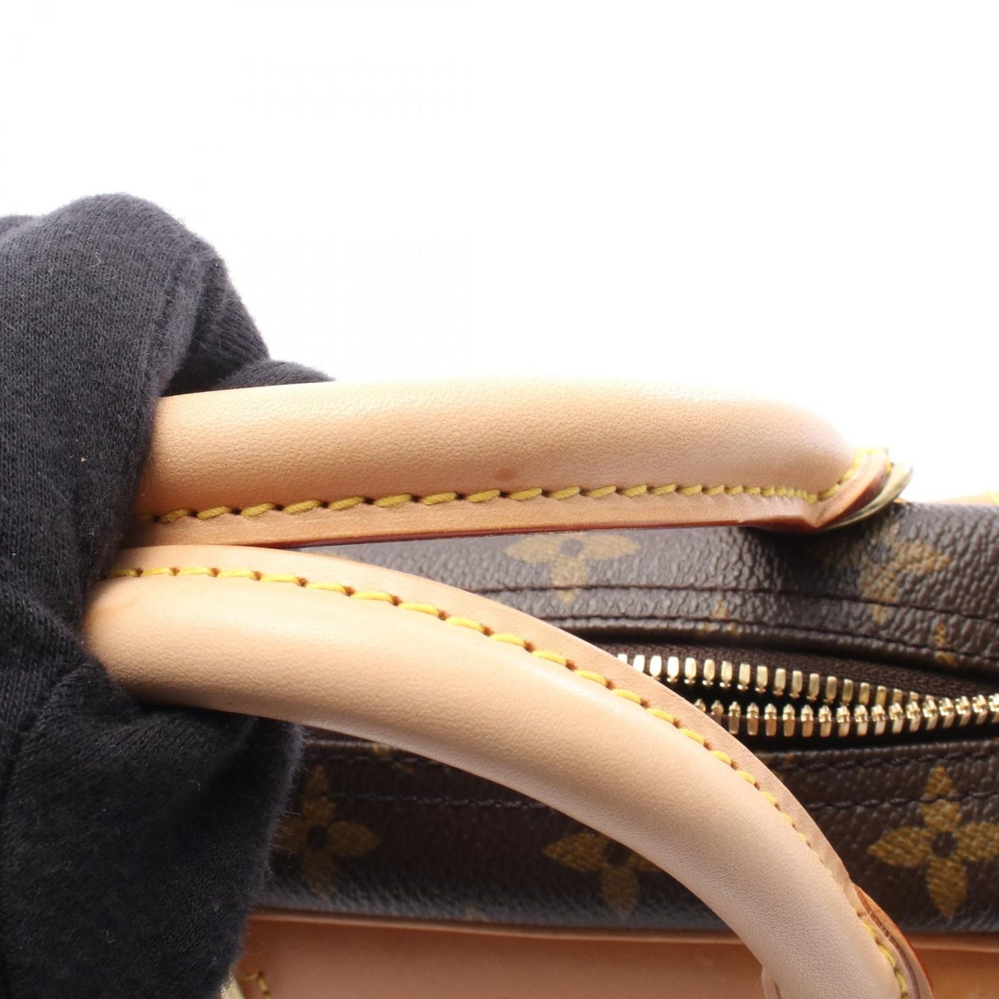 Louis Vuitton Handbag Trouville Canvas Leather — view 6