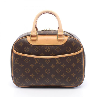 Louis Vuitton Handbag Trouville Canvas Leather