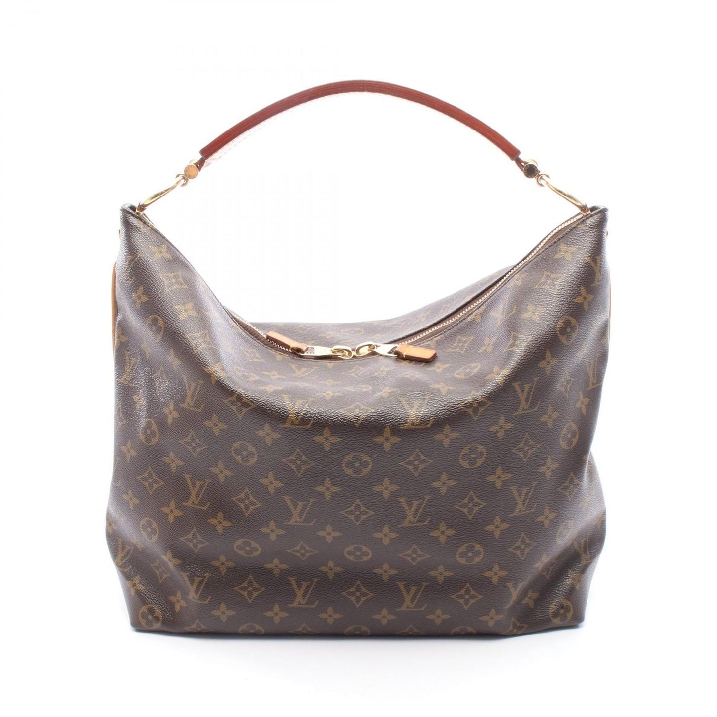 Louis Vuitton Shoulder Bag Sully MM Canvas Leather
