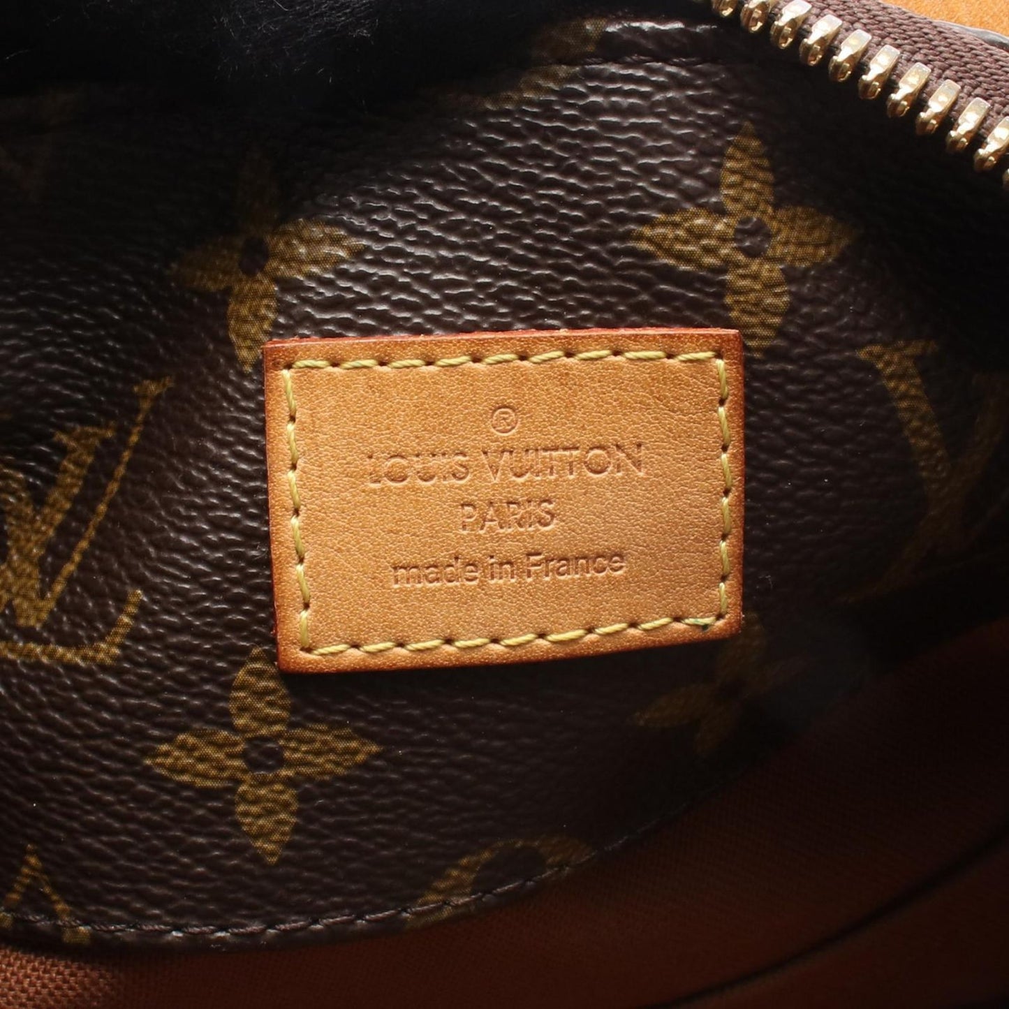 Louis Vuitton Shoulder Bag Sully MM Canvas Leather — view 4