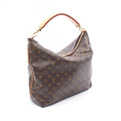 Louis Vuitton Shoulder Bag Sully MM Canvas Leather — view 2