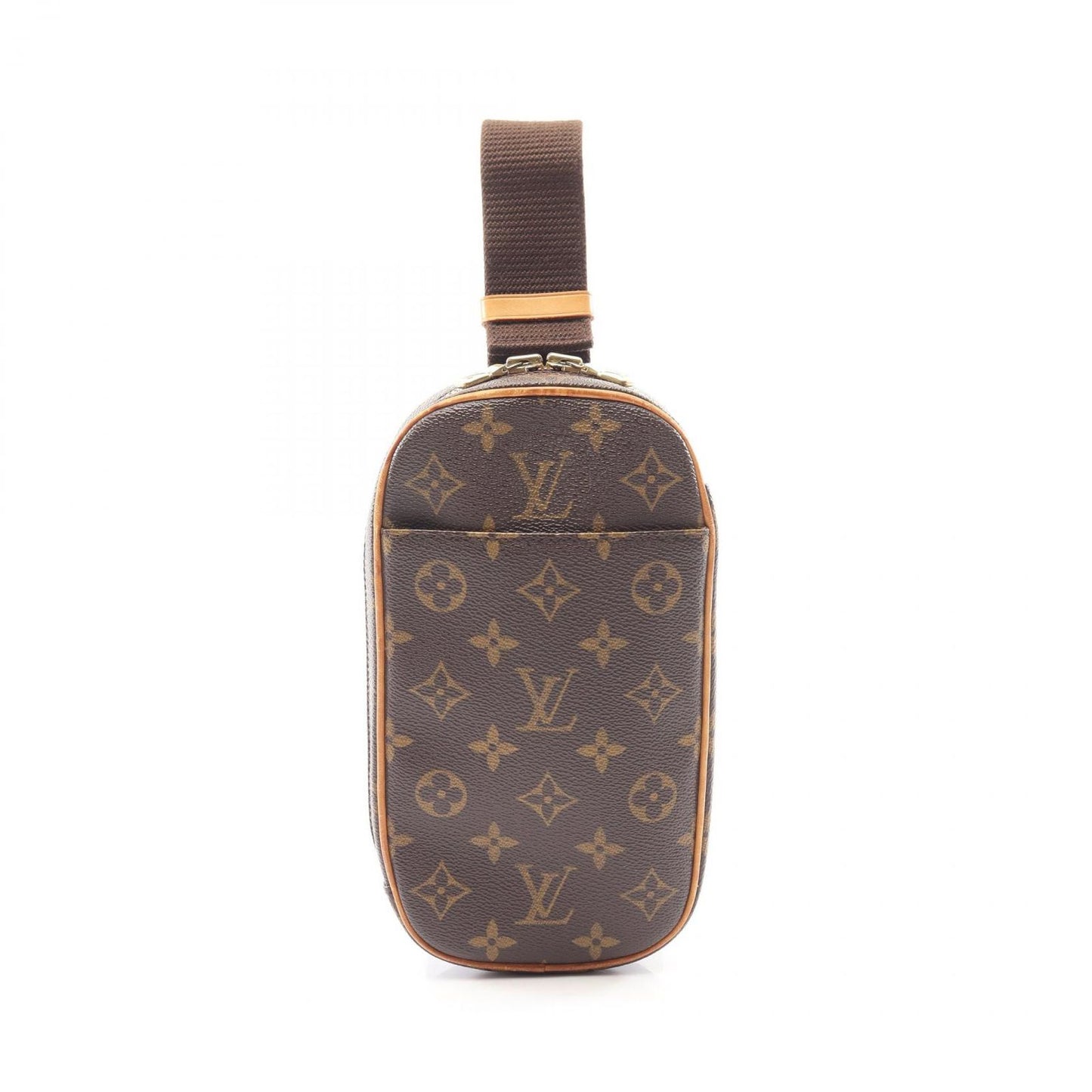 Louis Vuitton Waist Bag Pochette Gange Canvas Leather