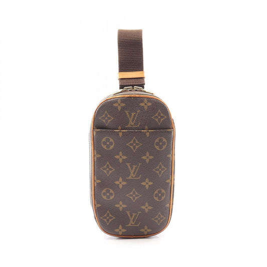 Louis Vuitton Waist Bag Pochette Gange Canvas Leather