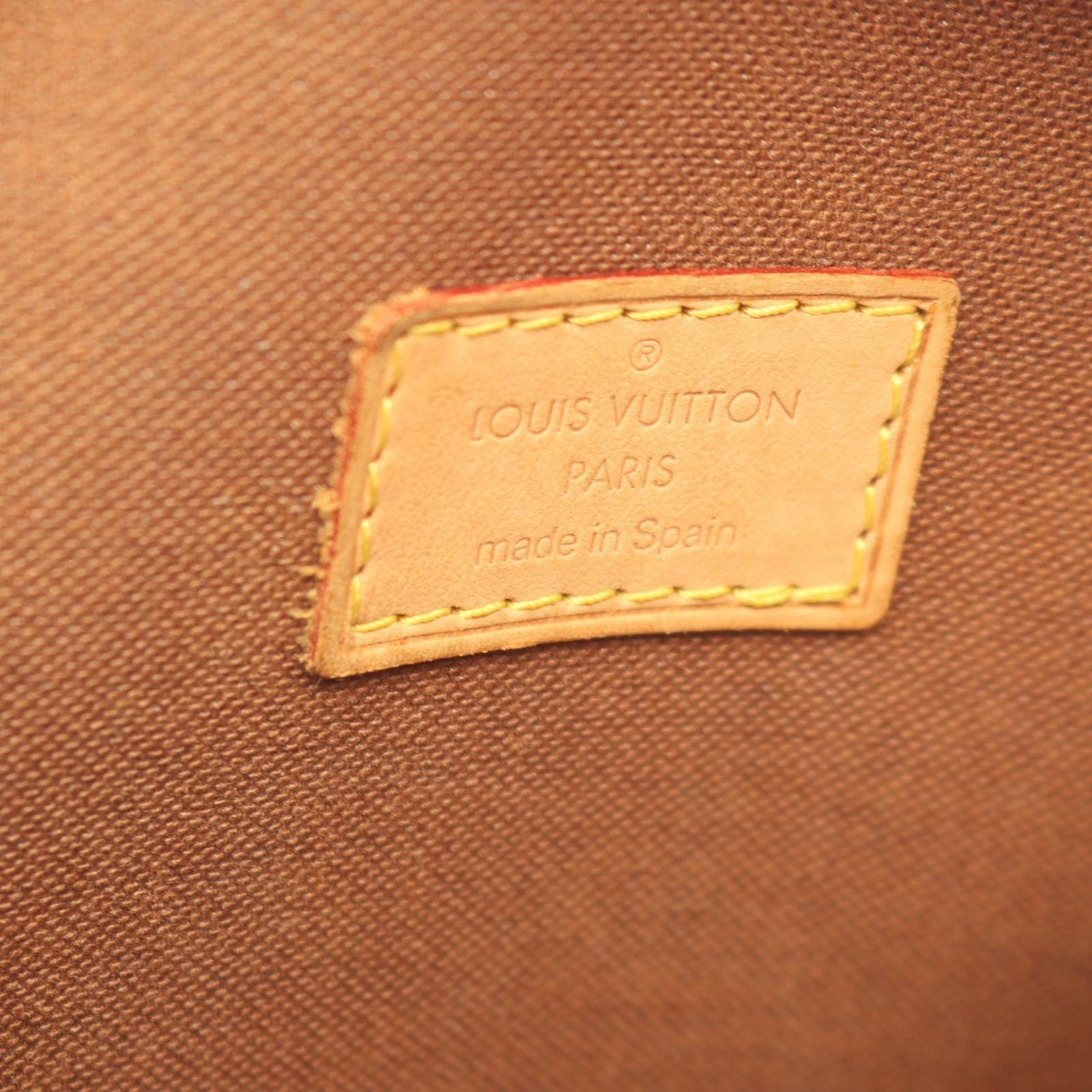Louis Vuitton Waist Bag Pochette Gange Canvas Leather — view 4