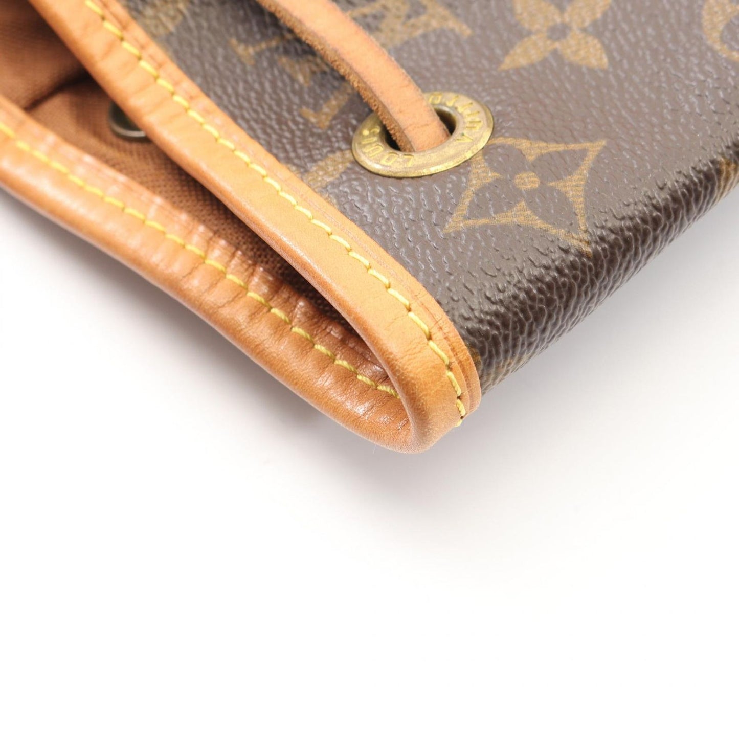 Louis Vuitton Backpack Montsouris MM Canvas Leather — view 8
