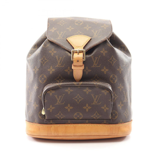 Louis Vuitton Backpack Montsouris MM Canvas Leather