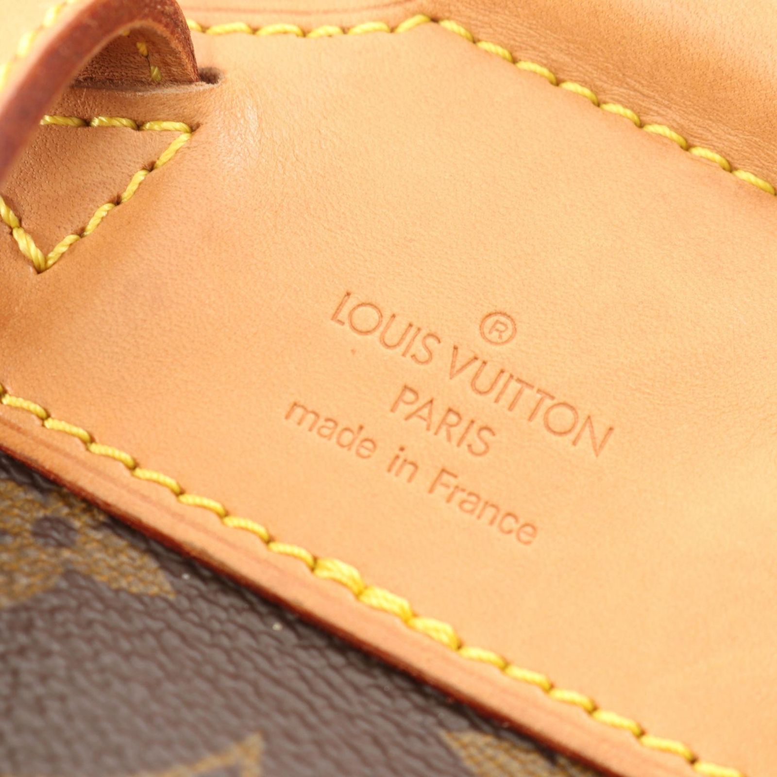 Louis Vuitton Backpack Montsouris MM Canvas Leather — view 4