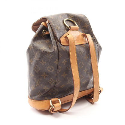 Louis Vuitton Backpack Montsouris MM Canvas Leather — view 2