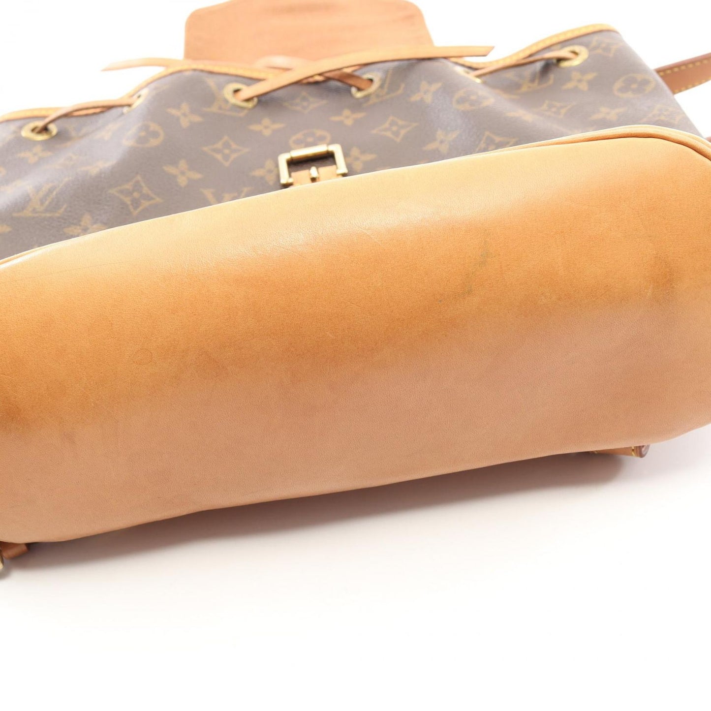 Louis Vuitton Backpack Montsouris MM Canvas Leather — view 7