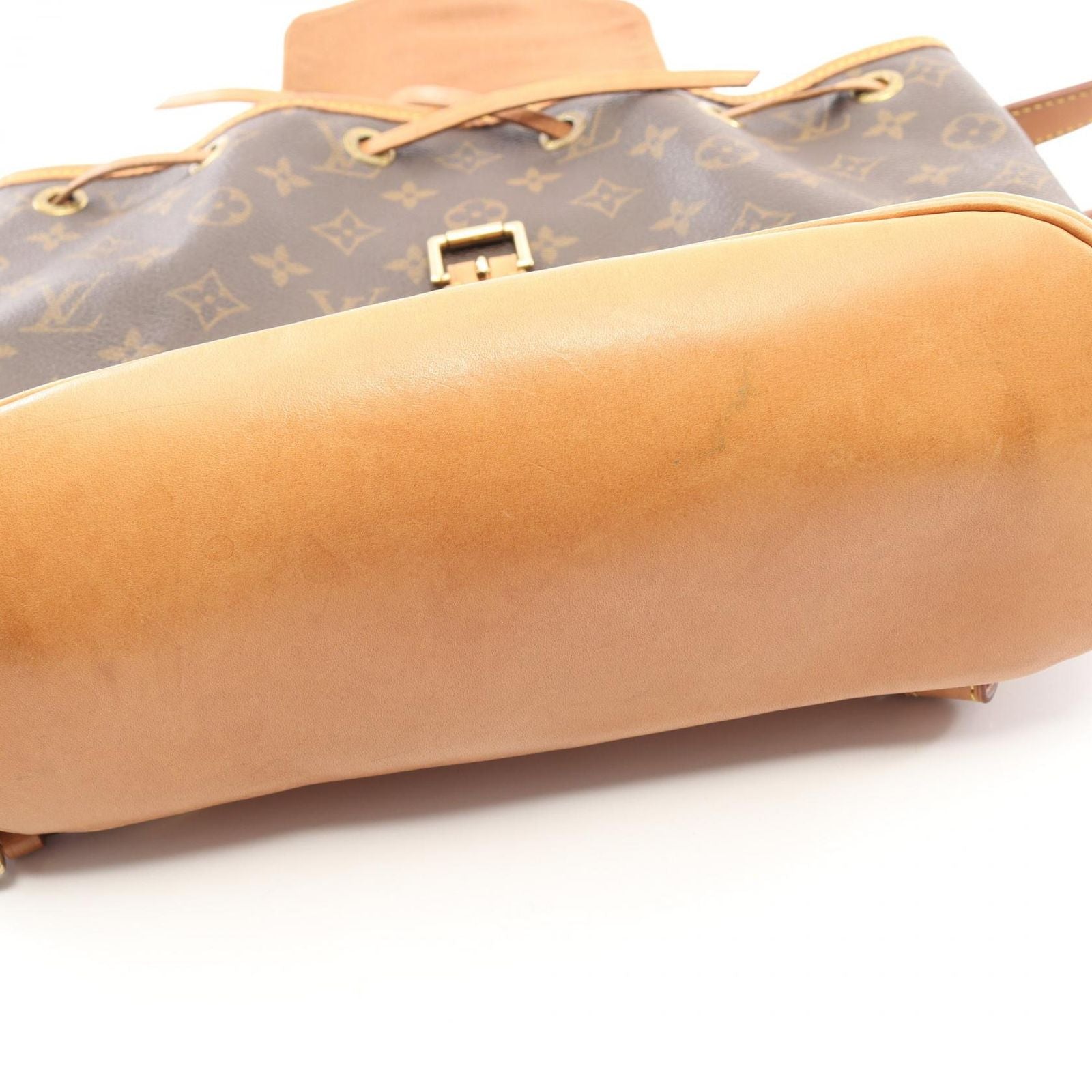 Louis Vuitton Backpack Montsouris MM Canvas Leather — view 7