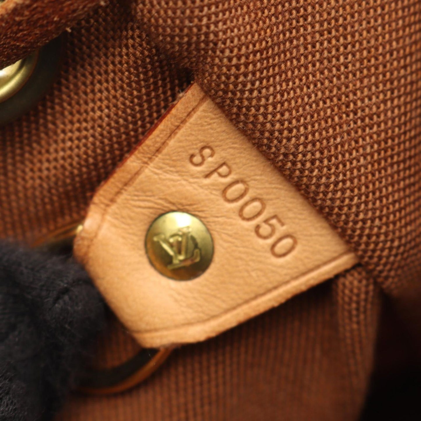 Louis Vuitton Backpack Montsouris MM Canvas Leather — view 5