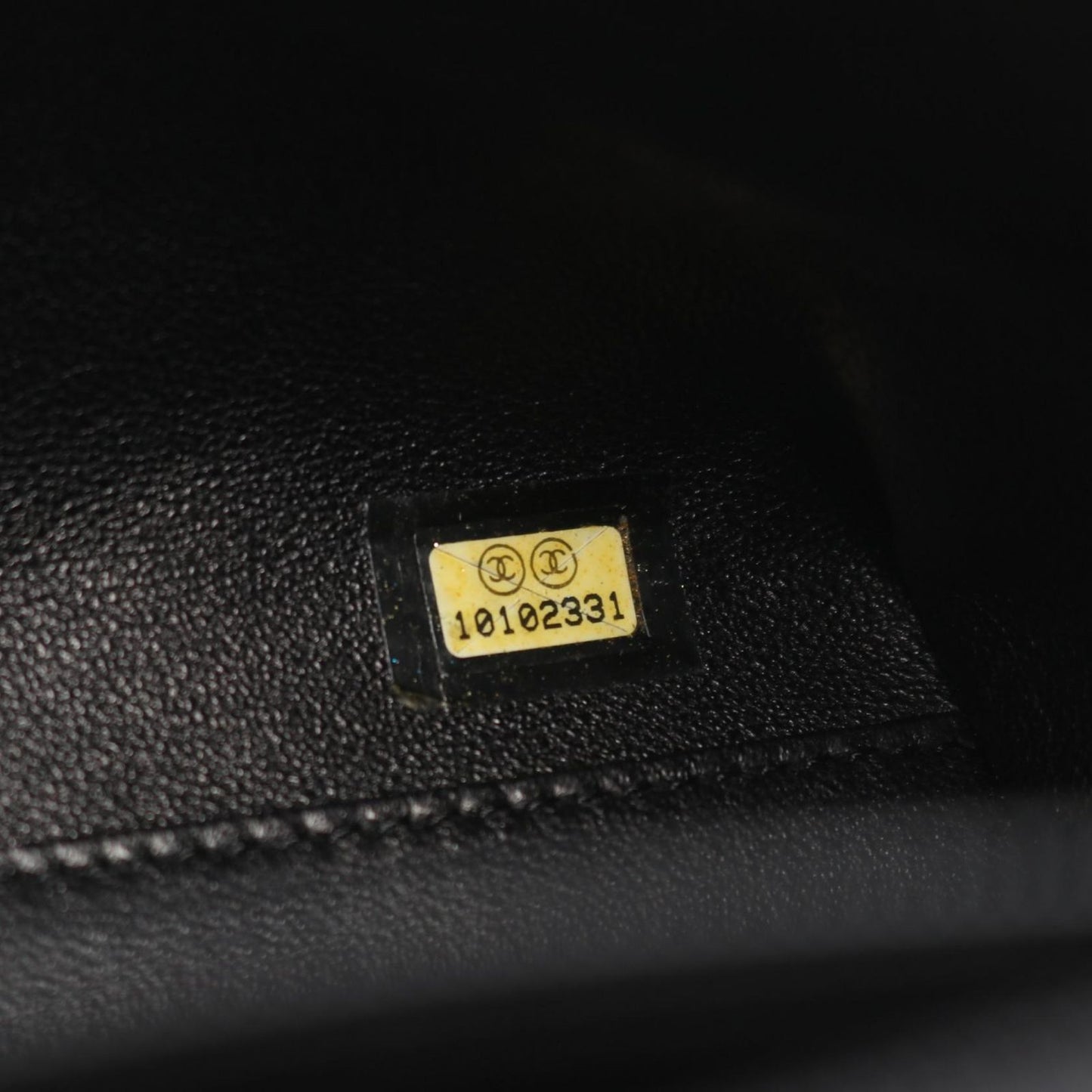 Chanel Handbag Quilted Top Handle Bag Black Lambskin — view 5