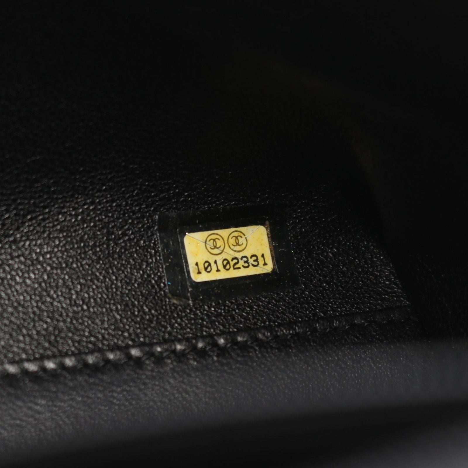Chanel Handbag Quilted Top Handle Bag Black Lambskin — view 5