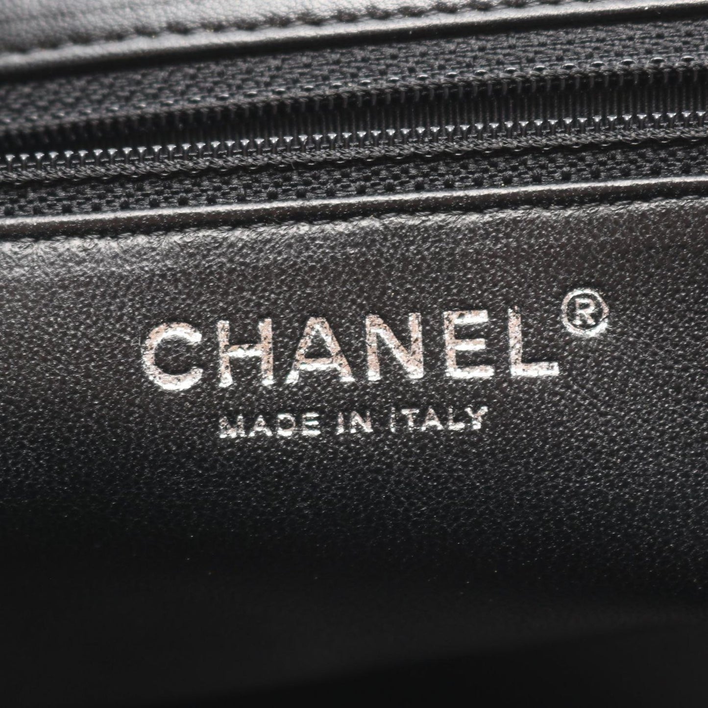 Chanel Handbag Quilted Top Handle Bag Black Lambskin — view 4