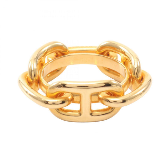 Hermes Scarf Ring Chaine D'ancre Gold