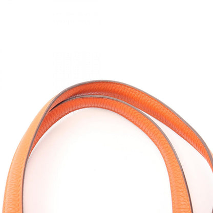 Hermes Handbag Victoria 35 Orange Poppy Leather — view 9
