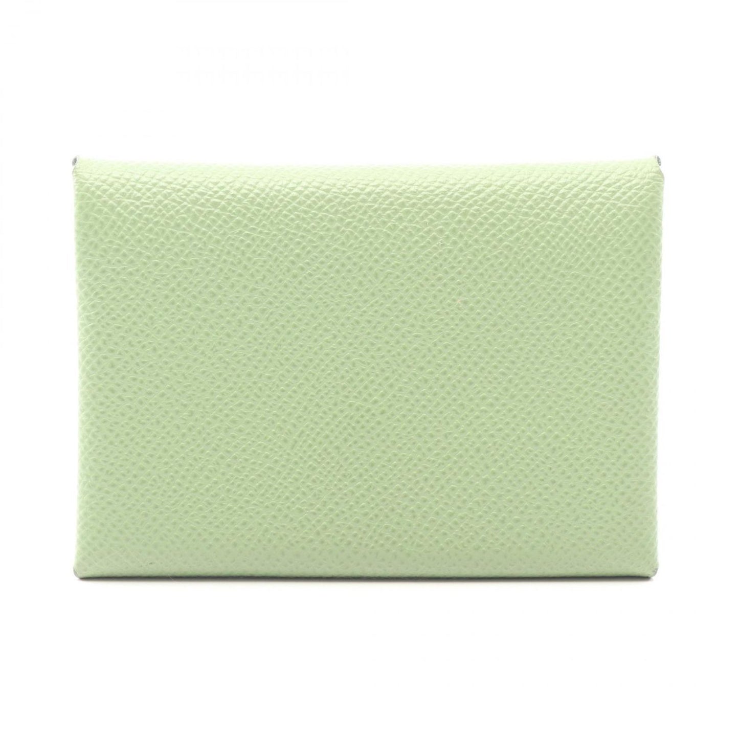 Hermes Coin Case Calvi Duo Vert Cricket Leather