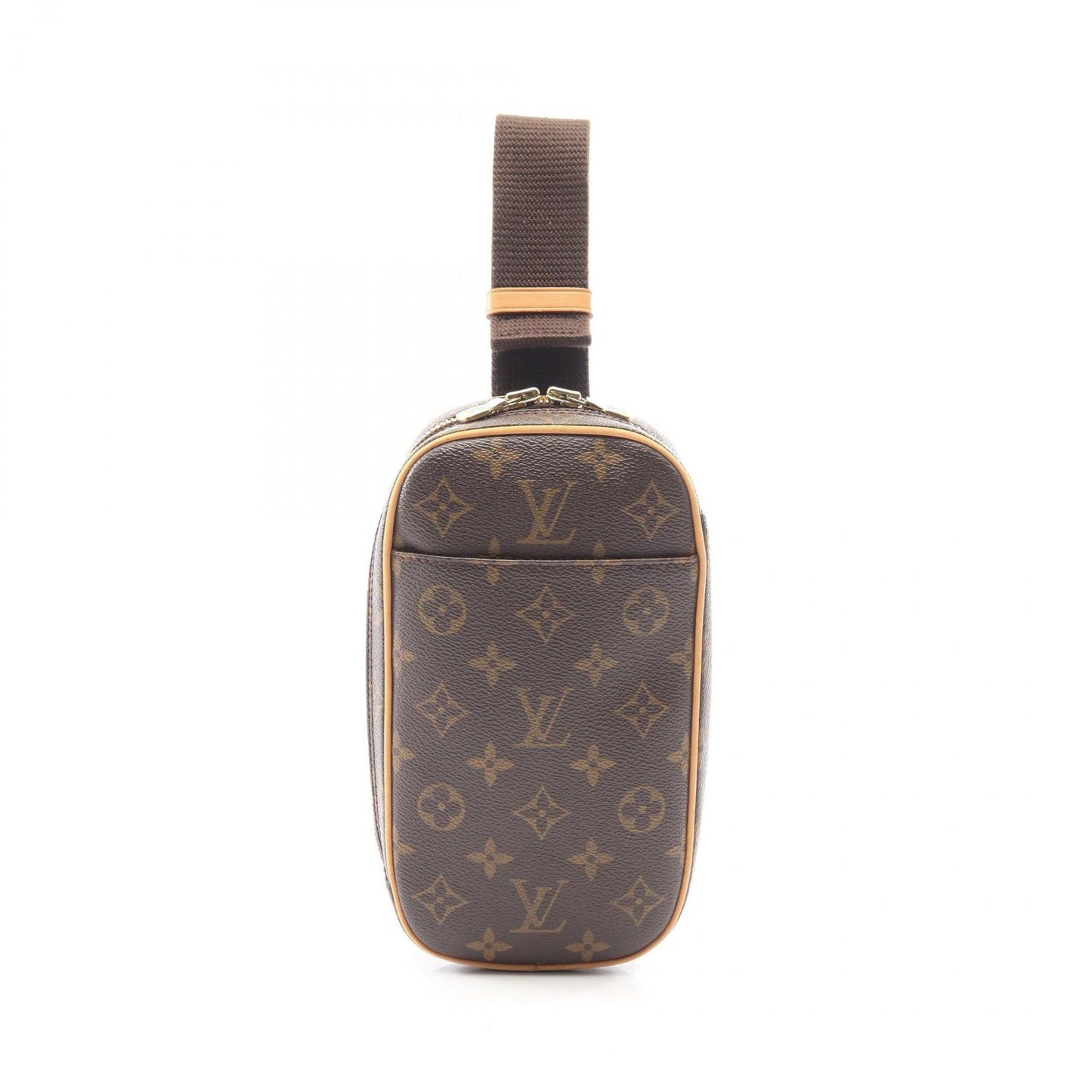 Louis Vuitton Waist Bag Pochette Gange Canvas Leather