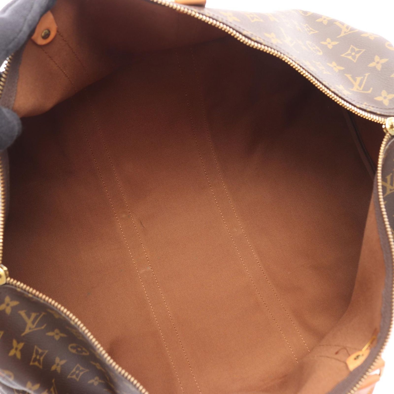 Louis Vuitton Boston Bag Keepall 55 Canvas Leather — view 3