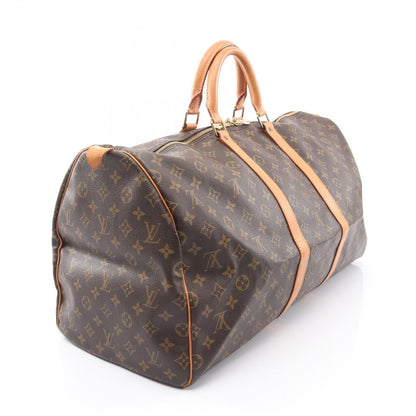 Louis Vuitton Boston Bag Keepall 55 Canvas Leather — view 2