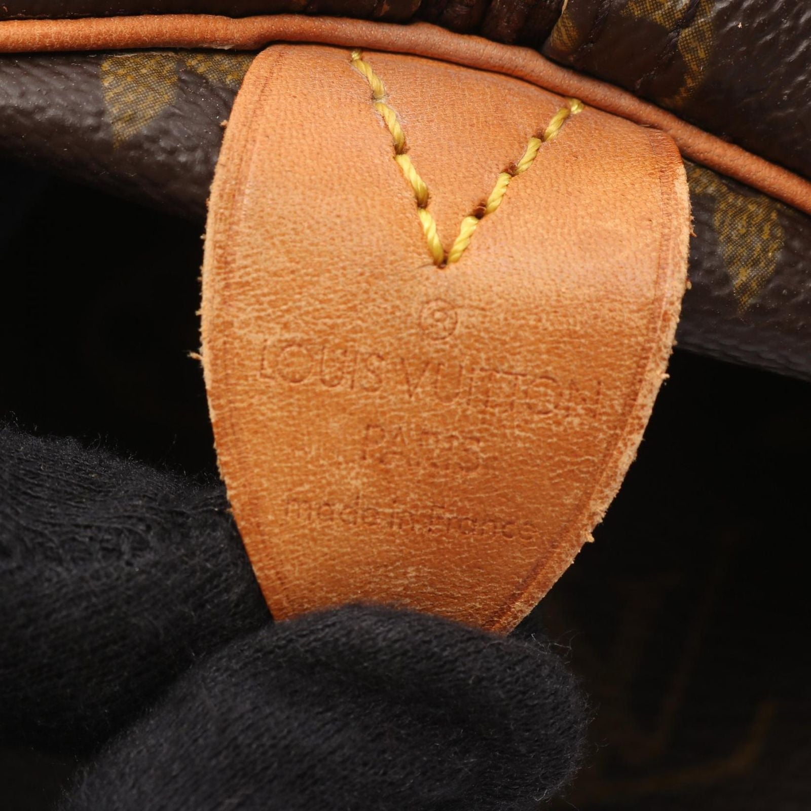 Louis Vuitton Boston Bag Keepall 55 Canvas Leather — view 4