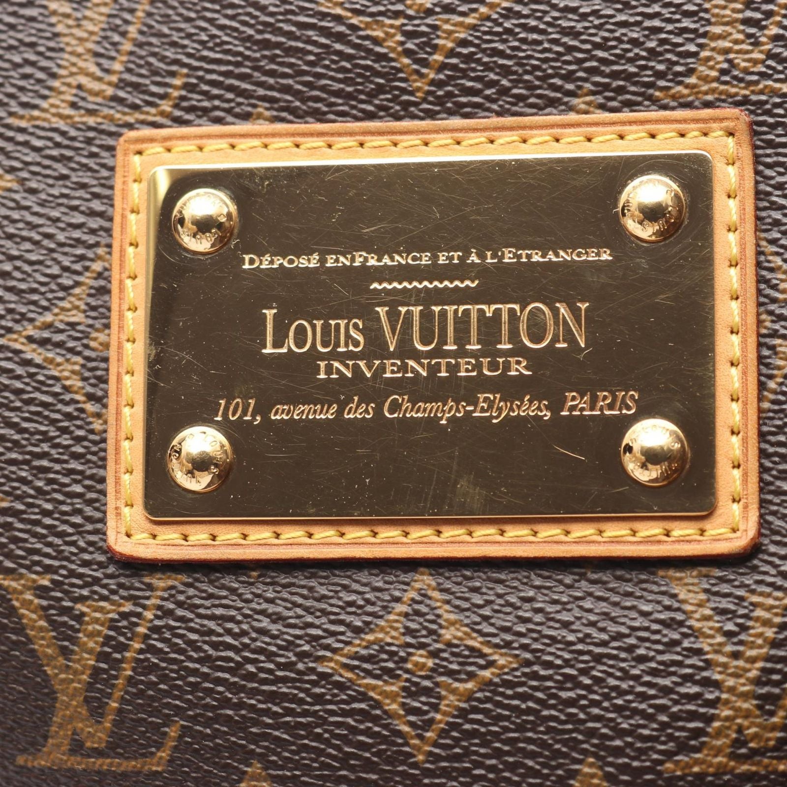 Louis Vuitton Shoulder Bag Galleria PM Canvas Leather — view 6
