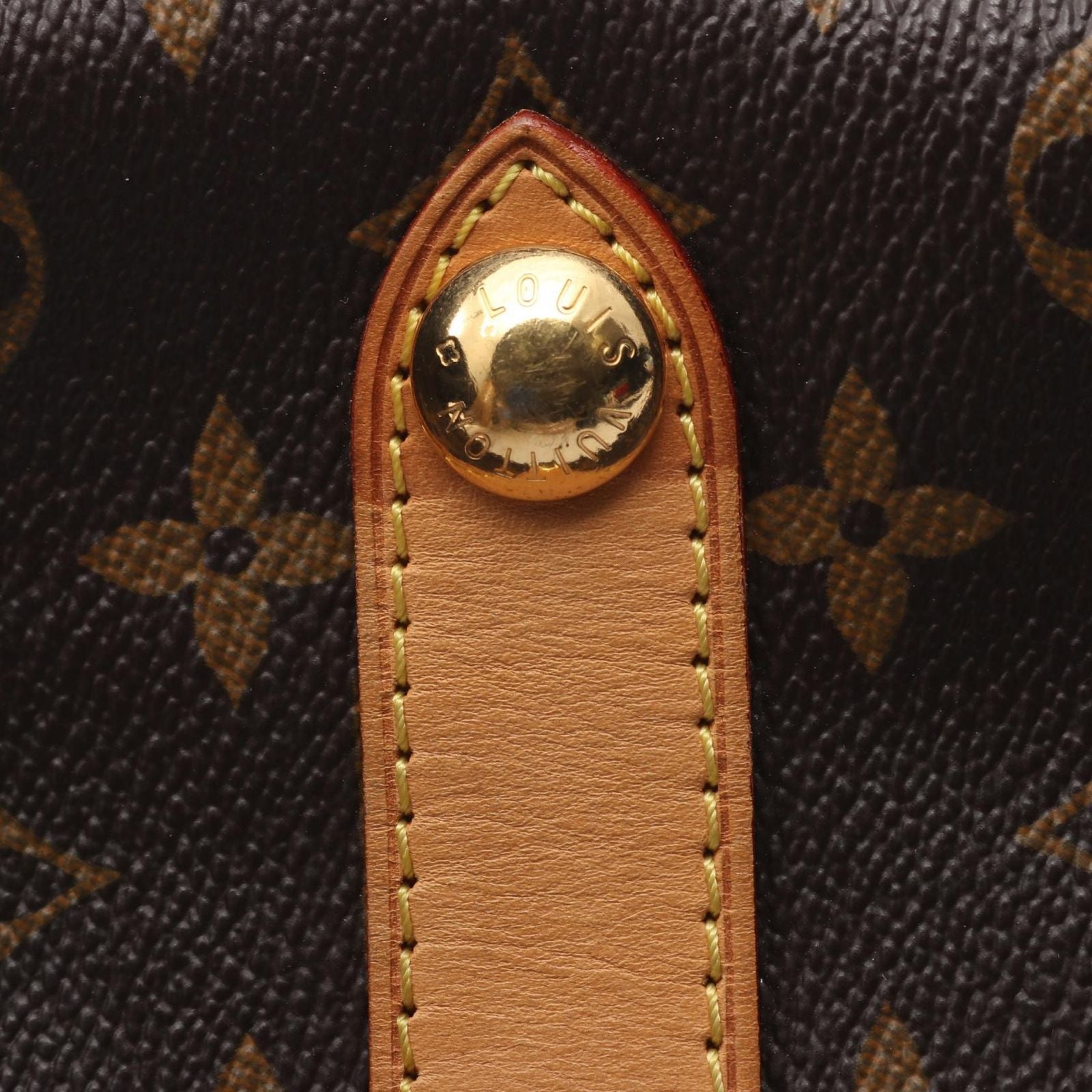 Louis Vuitton Shoulder Bag Galleria PM Canvas Leather — view 8