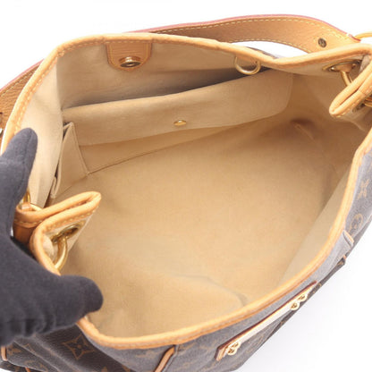 Louis Vuitton Shoulder Bag Galleria PM Canvas Leather — view 3