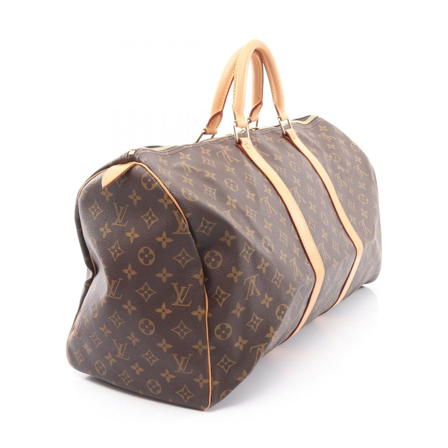 Louis Vuitton Boston Bag Keepall 50 Canvas Leather — view 2