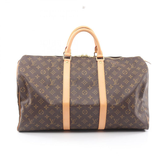 Louis Vuitton Boston Bag Keepall 50 Canvas Leather
