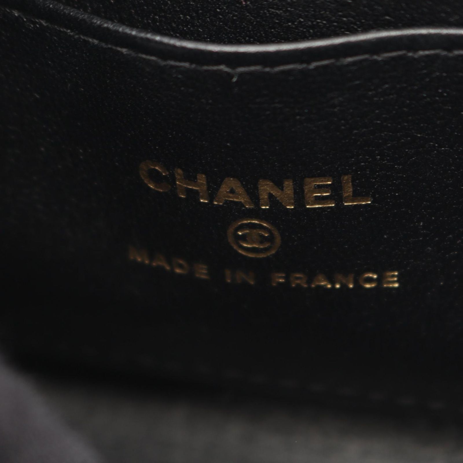 Chanel Shoulder Bag Quilted 2-Way Black Fabric Kelly Nano — view 4