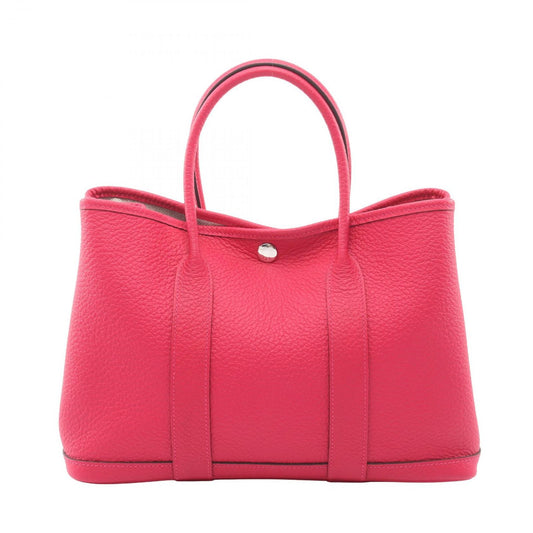Hermes Tote Garden Party TPM Rose Mexico Leather