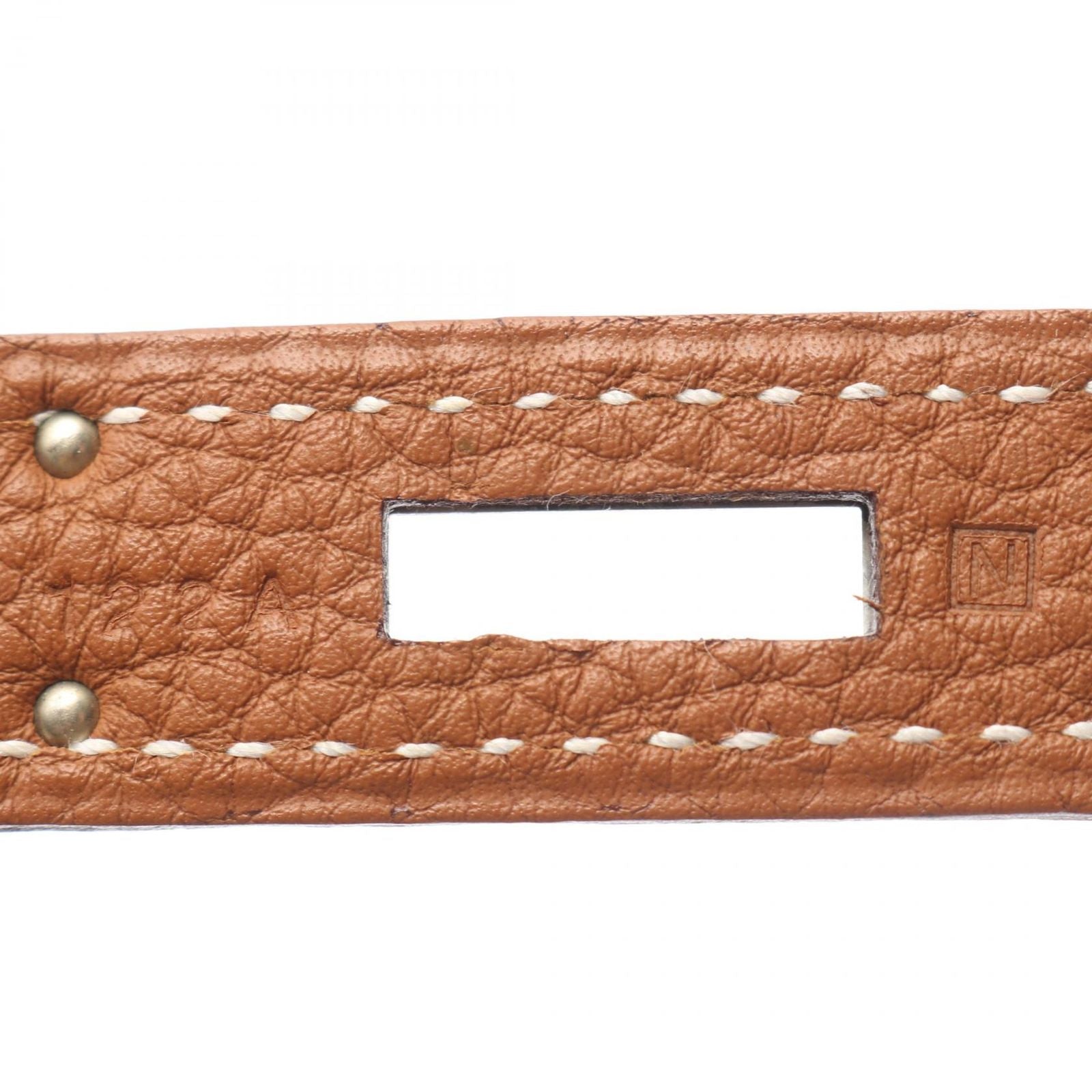 Hermes Handbag Birkin 40 Gold Leather — view 5