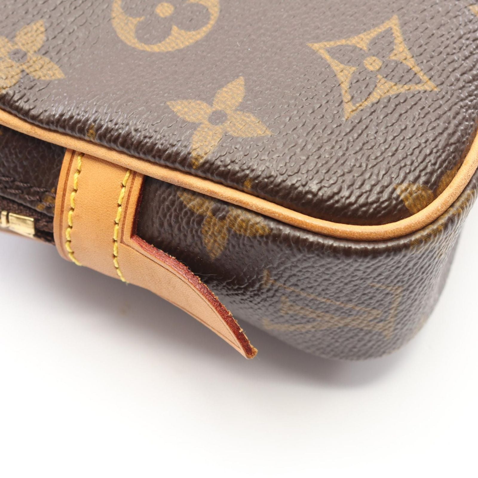 Louis Vuitton Shoulder Bag Canvas Leather Pochette M Roulis Bandouliere — view 6