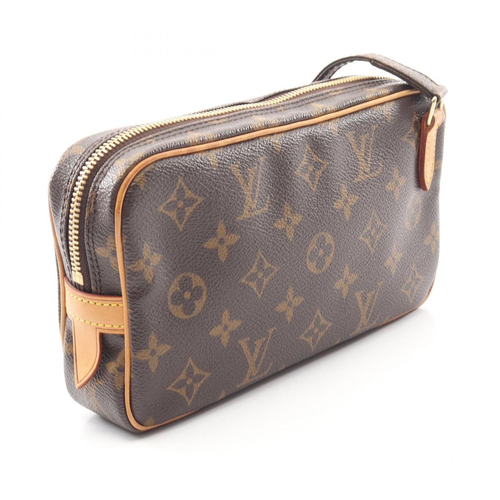 Louis Vuitton Shoulder Bag Canvas Leather Pochette M Roulis Bandouliere — view 2