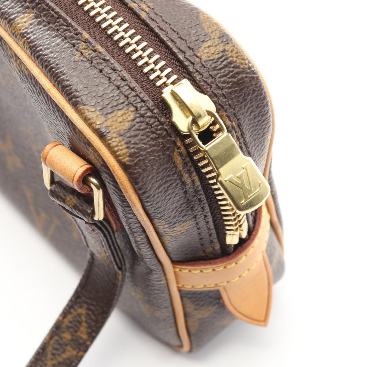 Louis Vuitton Shoulder Bag Canvas Leather Pochette M Roulis Bandouliere — view 9