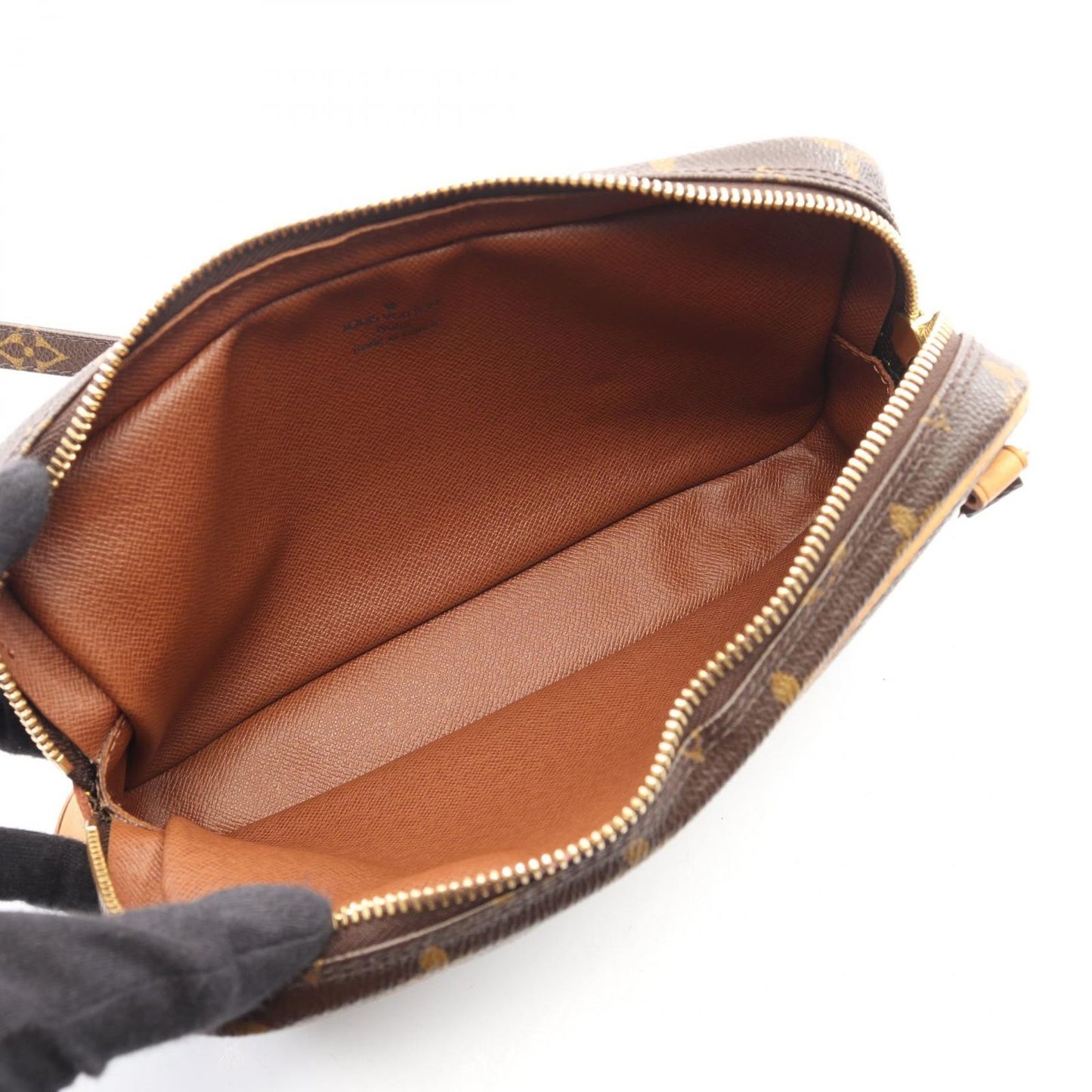 Louis Vuitton Shoulder Bag Canvas Leather Pochette M Roulis Bandouliere — view 3